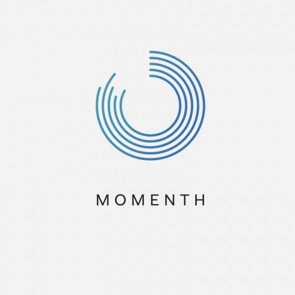 logo with partial circle