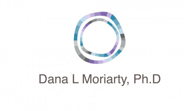 logo with two abstract circles