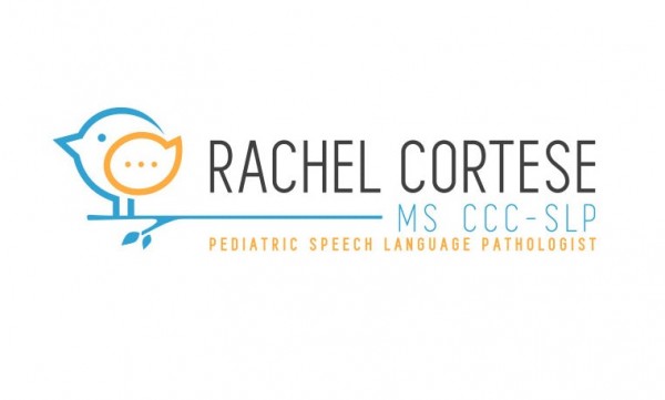 logo with speech bubble inside bird head