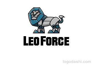 LEOFORCE標志標志logo設計，品牌vi設計