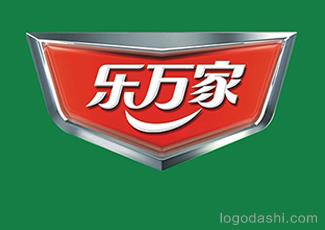 樂萬家logo標(biāo)志logo設(shè)計(jì)，品牌vi設(shè)計(jì)