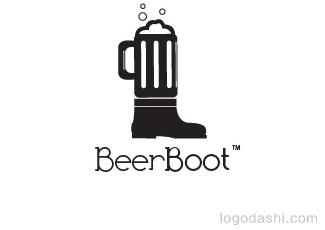 BeerBoot標(biāo)志logo設(shè)計(jì)，品牌vi設(shè)計(jì)