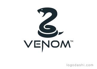 VENOM商標(biāo)標(biāo)志logo設(shè)計(jì)，品牌vi設(shè)計(jì)