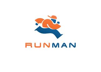 RunMan標(biāo)志logo設(shè)計(jì)，品牌vi設(shè)計(jì)