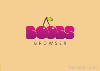 BOOBS字體標(biāo)志logo設(shè)計，品牌vi設(shè)計