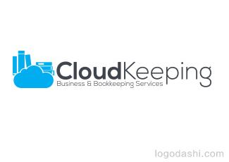 Cloudkeeping標(biāo)志標(biāo)志logo設(shè)計(jì)，品牌vi設(shè)計(jì)