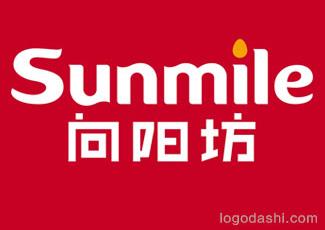 向陽坊食品字體標志logo設計，品牌vi設計