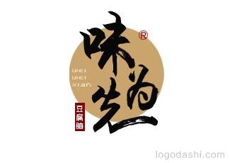 味為先餐飲logo標志logo設計，品牌vi設計