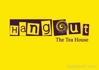 Hangout茶樓商標(biāo)標(biāo)志logo設(shè)計(jì)，品牌vi設(shè)計(jì)