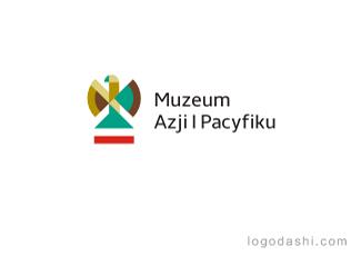 亞洲博物館logo標志logo設(shè)計，品牌vi設(shè)計