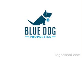 看門狗標(biāo)志logo設(shè)計，品牌vi設(shè)計