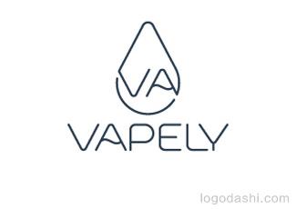Vapely標(biāo)志logo設(shè)計(jì)，品牌vi設(shè)計(jì)