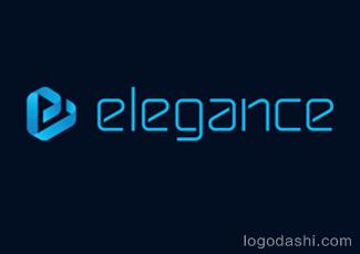 elegance商標(biāo)標(biāo)志logo設(shè)計(jì)，品牌vi設(shè)計(jì)