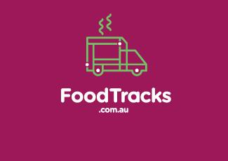 Foodtracks網(wǎng)站標(biāo)志logo設(shè)計，品牌vi設(shè)計