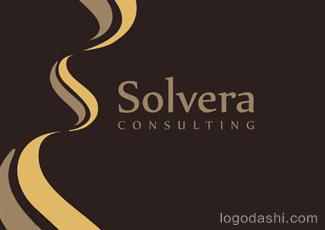Solvera咨詢機(jī)構(gòu)標(biāo)志logo設(shè)計(jì)，品牌vi設(shè)計(jì)