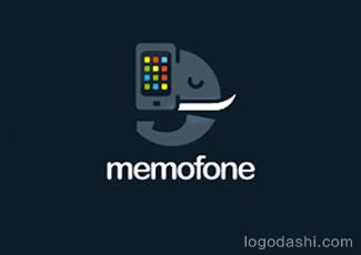 memofone標(biāo)志logo設(shè)計(jì)，品牌vi設(shè)計(jì)