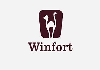 Winfort標志logo設(shè)計，品牌vi設(shè)計