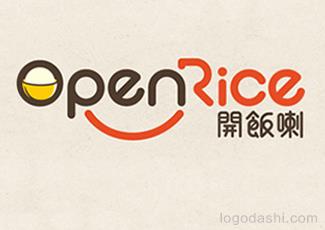 開(kāi)飯喇標(biāo)志logo設(shè)計(jì)，品牌vi設(shè)計(jì)