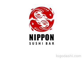 日本料理店標(biāo)志logo設(shè)計(jì)，品牌vi設(shè)計(jì)