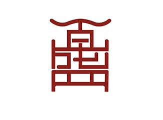 浙江百盛紅木標志logo設(shè)計，品牌vi設(shè)計