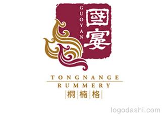 國(guó)宴酒店標(biāo)志logo設(shè)計(jì)，品牌vi設(shè)計(jì)