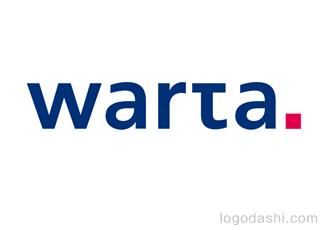 波蘭WARTA保險(xiǎn)標(biāo)志logo設(shè)計(jì)，品牌vi設(shè)計(jì)