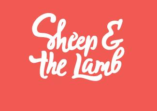 綿羊和羔羊標志logo設(shè)計，品牌vi設(shè)計