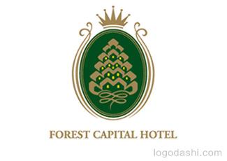 林都賓館標志標志logo設計，品牌vi設計