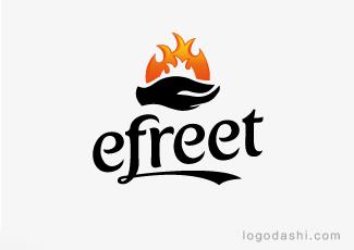 efreel標(biāo)識(shí)標(biāo)志logo設(shè)計(jì)，品牌vi設(shè)計(jì)