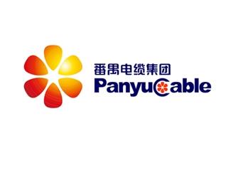 番禺電纜集團(tuán)標(biāo)志logo設(shè)計(jì)，品牌vi設(shè)計(jì)