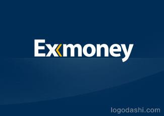 Exmoney標(biāo)志logo設(shè)計(jì)，品牌vi設(shè)計(jì)