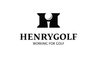 Henrygolf高爾夫標(biāo)志logo設(shè)計(jì)，品牌vi設(shè)計(jì)