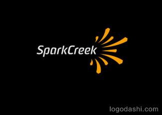 SparkCreek標(biāo)志標(biāo)志logo設(shè)計(jì)，品牌vi設(shè)計(jì)