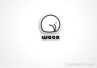 Woso大象標志logo設(shè)計，品牌vi設(shè)計