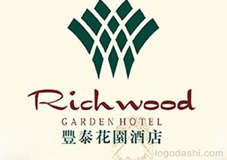 豐泰花園酒店標(biāo)志logo設(shè)計(jì)，品牌vi設(shè)計(jì)