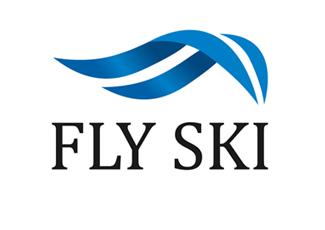 FlySki標(biāo)識(shí)標(biāo)志logo設(shè)計(jì)，品牌vi設(shè)計(jì)