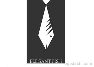 雅魚商標標志logo設(shè)計，品牌vi設(shè)計