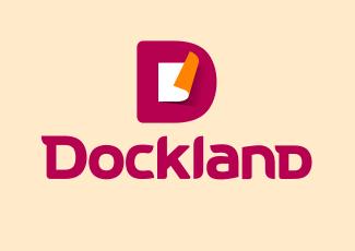 Dockland標志標志logo設(shè)計，品牌vi設(shè)計