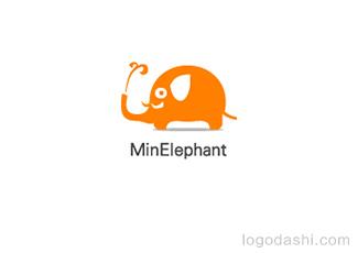 MinElephant標志標志logo設(shè)計，品牌vi設(shè)計