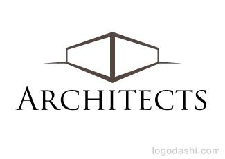 建筑師工作室標(biāo)志標(biāo)志logo設(shè)計(jì)，品牌vi設(shè)計(jì)