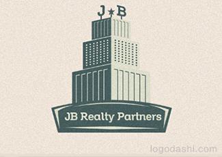 JB房地產(chǎn)標(biāo)志logo設(shè)計(jì)，品牌vi設(shè)計(jì)