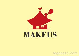 makeus標(biāo)志標(biāo)志logo設(shè)計(jì)，品牌vi設(shè)計(jì)