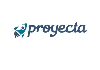 Proyecta標(biāo)志logo設(shè)計，品牌vi設(shè)計