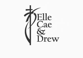 艾麗CAE&德魯標志logo設計，品牌vi設計