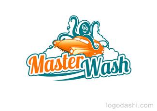 MasterWash商標(biāo)標(biāo)志logo設(shè)計(jì)，品牌vi設(shè)計(jì)