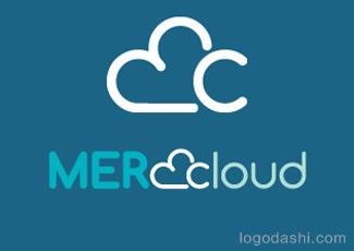 MerCloud標志標志logo設計，品牌vi設計