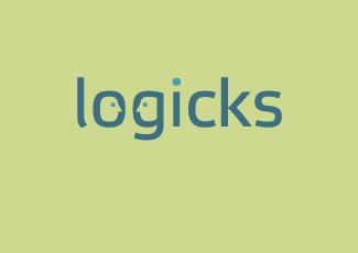 logicks標志標志logo設(shè)計，品牌vi設(shè)計