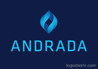 ANDRADA標志logo設(shè)計，品牌vi設(shè)計