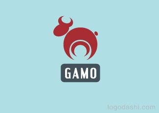 GAMO商標(biāo)標(biāo)志logo設(shè)計，品牌vi設(shè)計