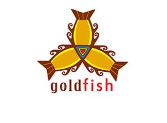 魚logo欣賞標志logo設計，品牌vi設計